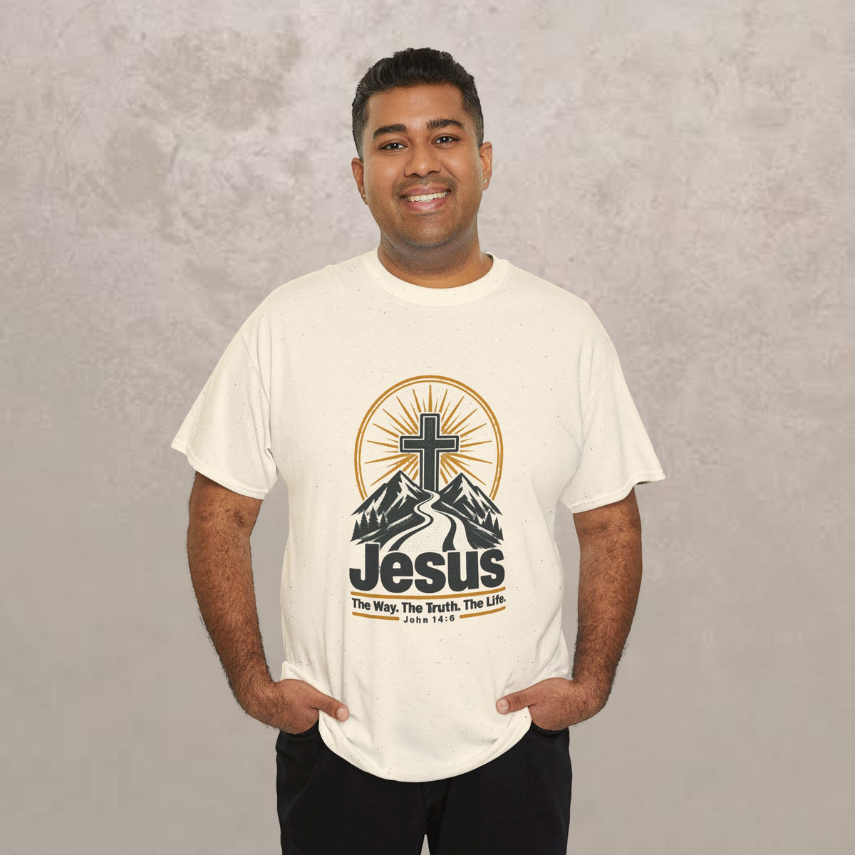 Jesus: The Way, The Truth, The Life - John 14:6 Unisex Graphic Tee