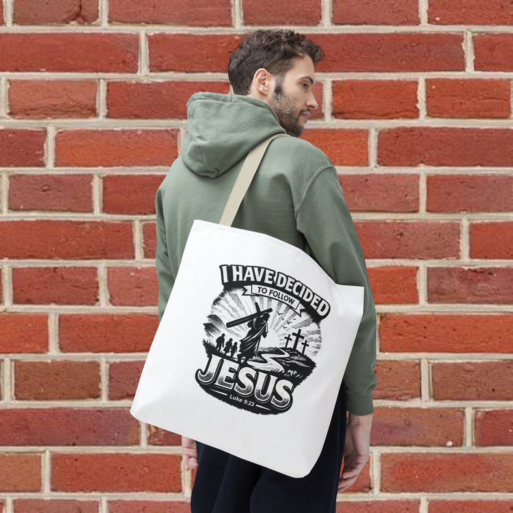I Have Decided to Follow Jesus Tote Bag — Carryall