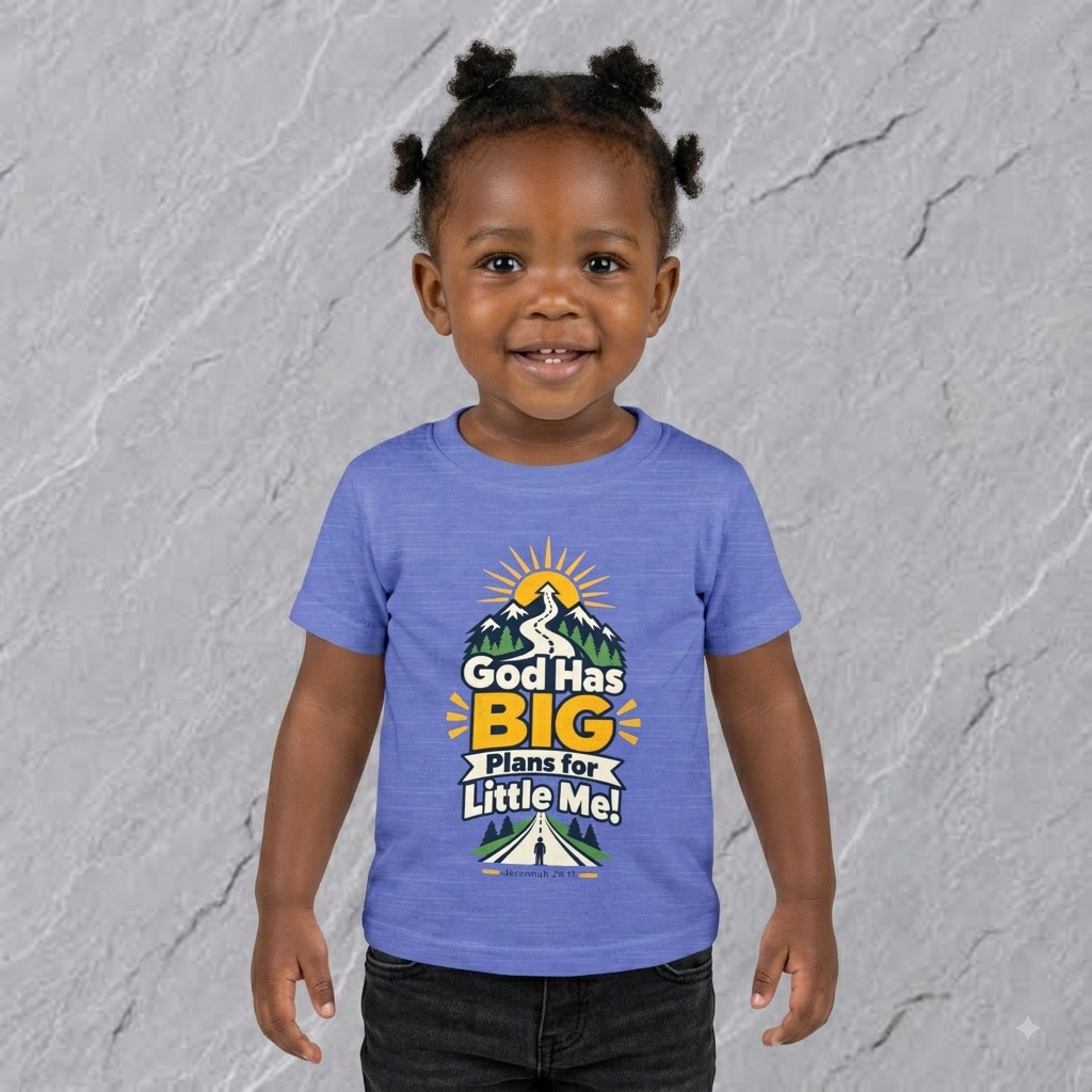 Toddler - God Has Big Plans for Little Me - Tee - Jeremiah 29:11