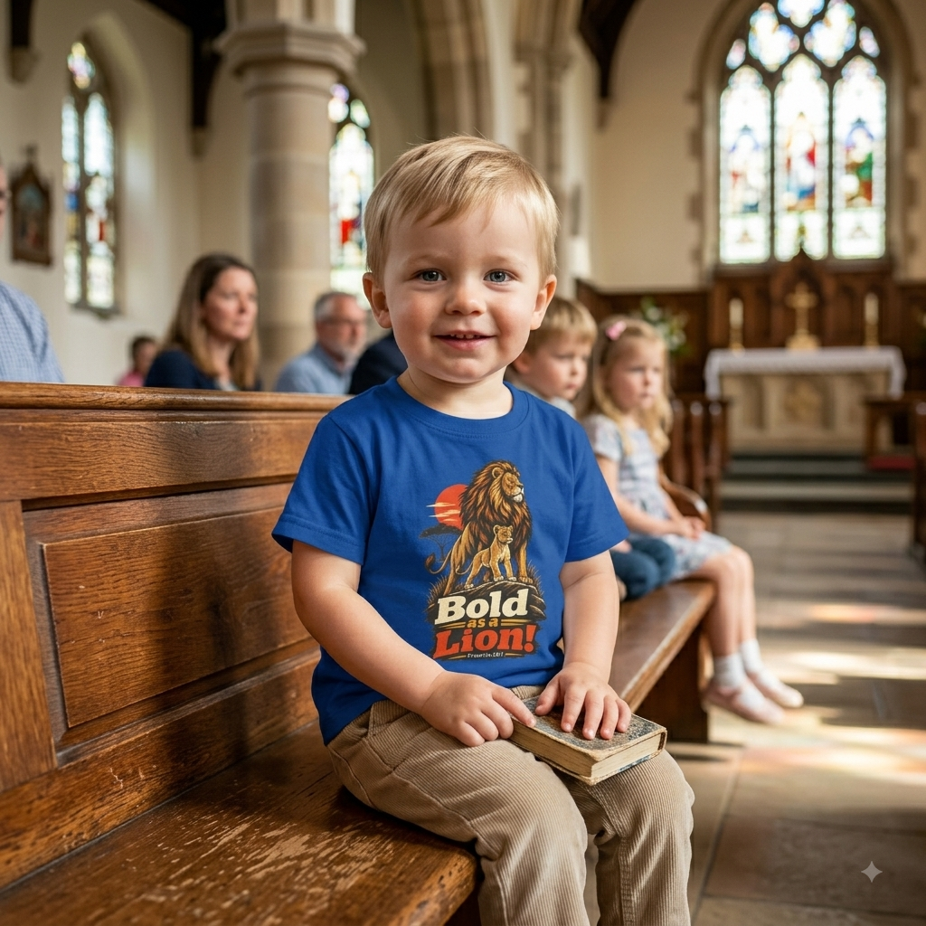 Toddler - Bold as a Lion Graphic Tee