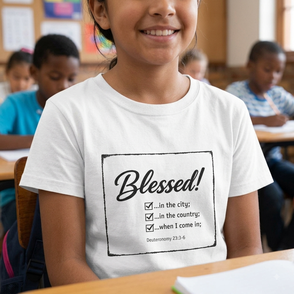 Kids - Blessed! - Deuteronomy 23:3-6 Tee