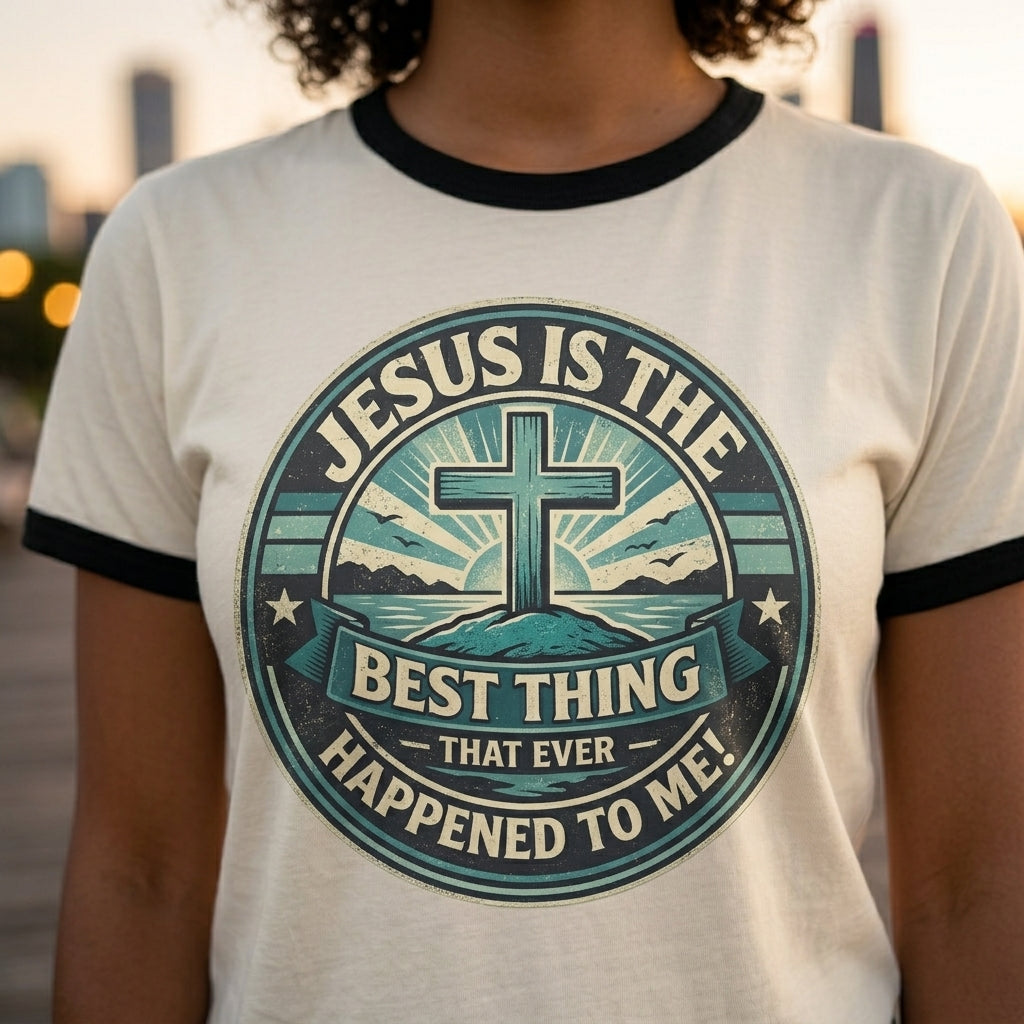 Jesus Is the Best Thing -  Faith Ringer Tee