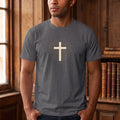 Radiant Gold Cross T-Shirt