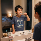 Kids — “The Lord Gives Sleep to Those He Loves” Christian Sleepwear Tee