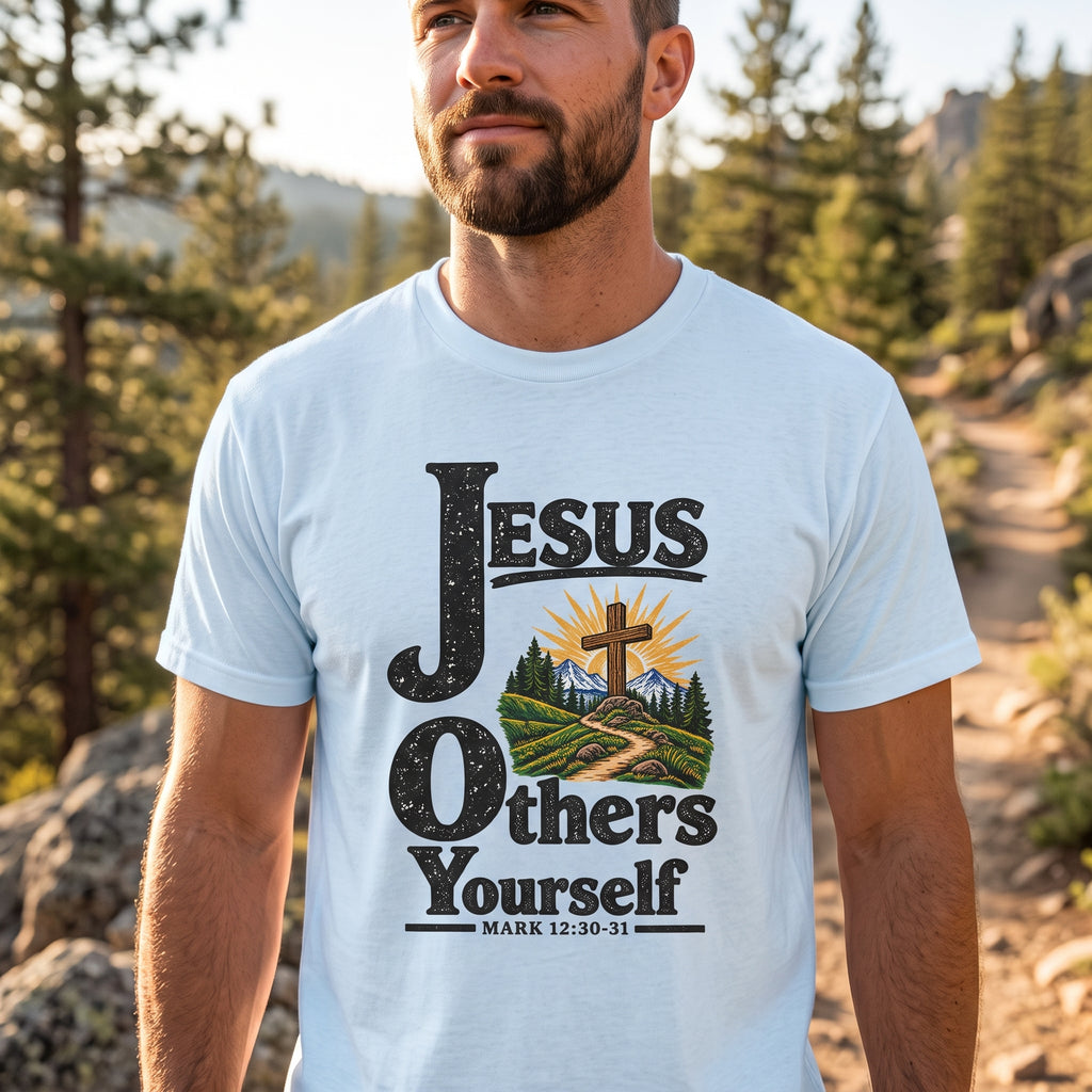JOY - Jesus, Others, Yourself Tee — Mark 12:30-31