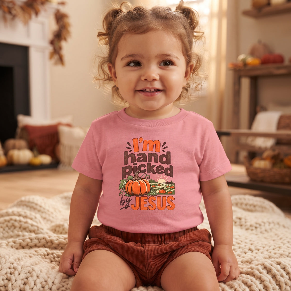 Infant - I'm Hand Picked by Jesus  - Jersey Tee