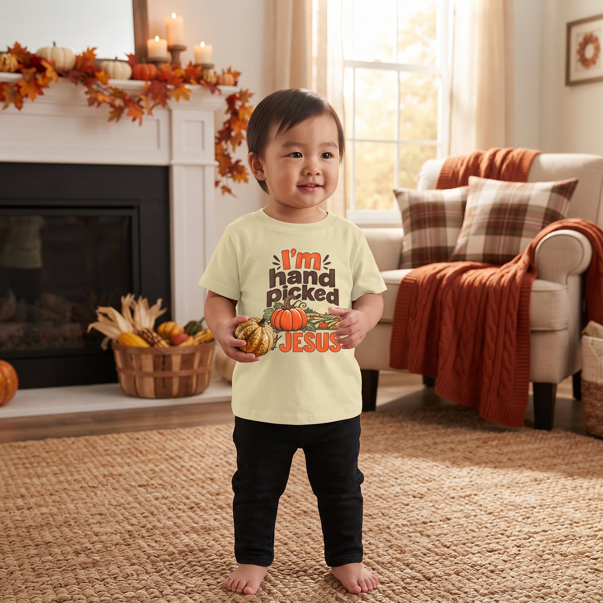 Infant - I'm Hand Picked by Jesus  - Jersey Tee