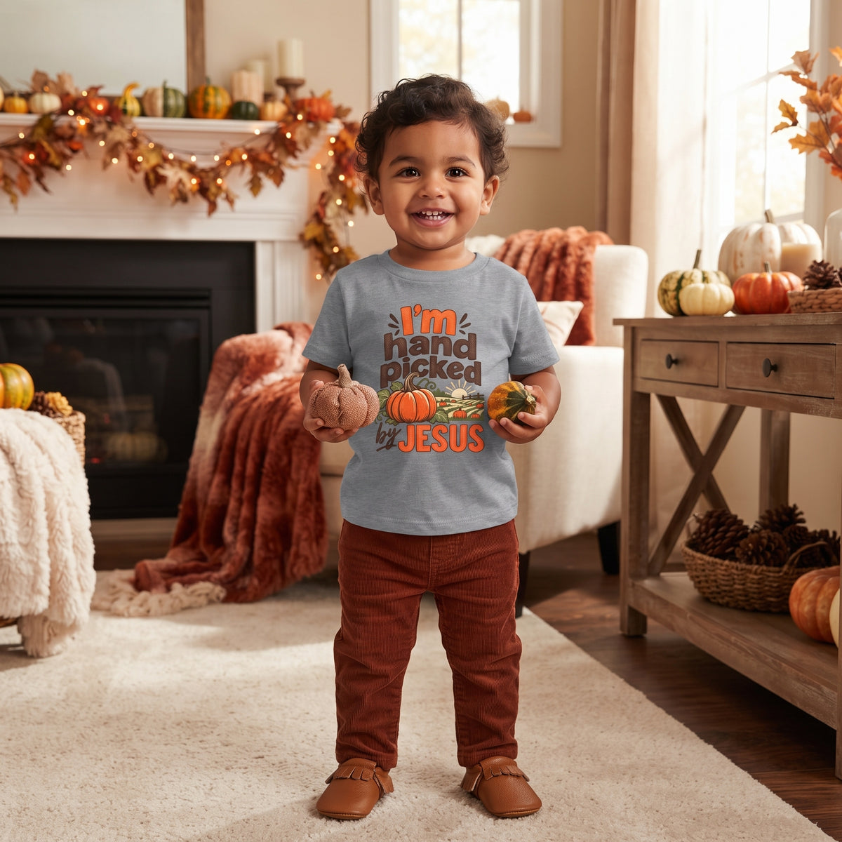 Infant - I'm Hand Picked by Jesus  - Jersey Tee