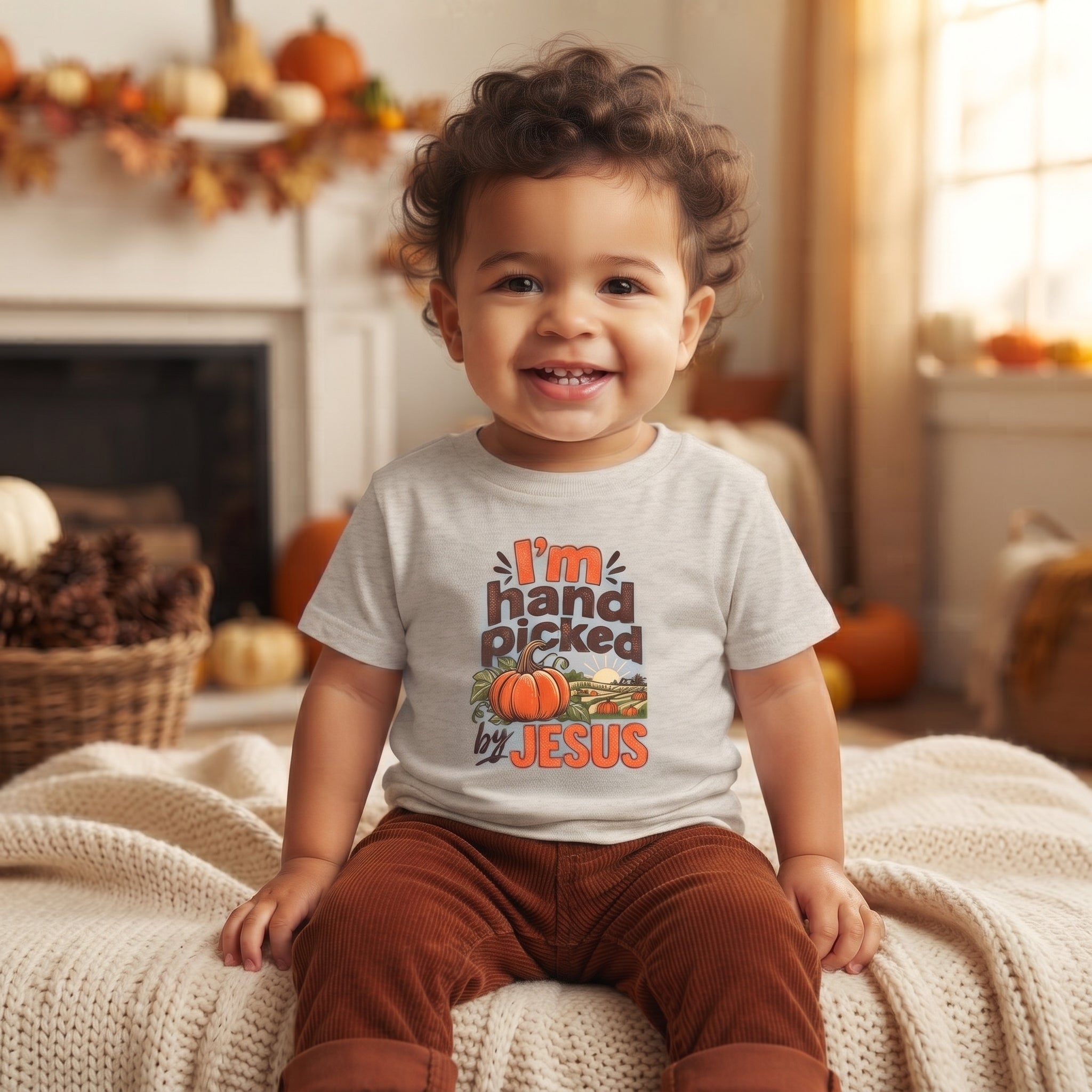 Infant - I'm Hand Picked by Jesus  - Jersey Tee