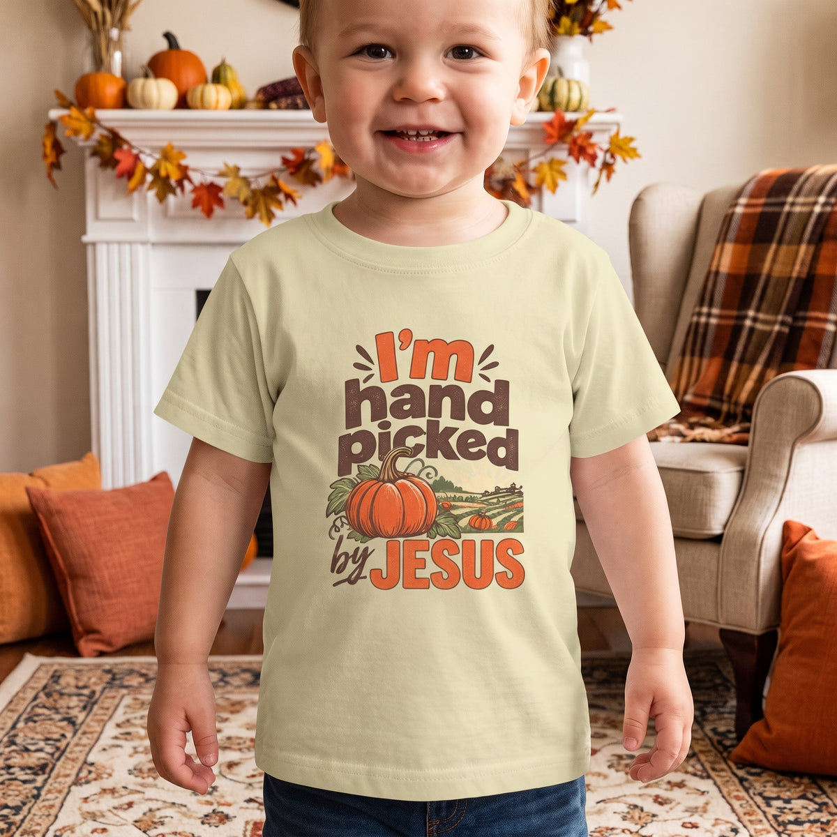 Infant - I'm Hand Picked by Jesus  - Jersey Tee
