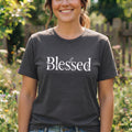 Blessed Floral Logo  Women's T-Shirt
