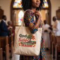 God Is Faithful Through Every Season - Canvas Tote Bag