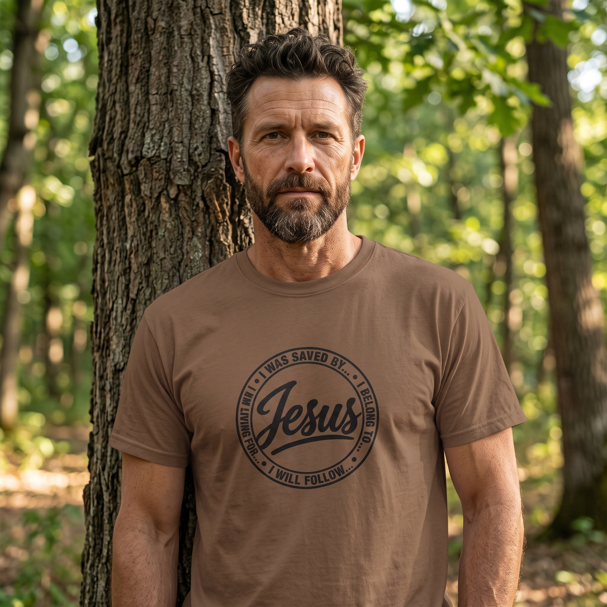 Jesus - I Will Follow... Christian Graphic Tee