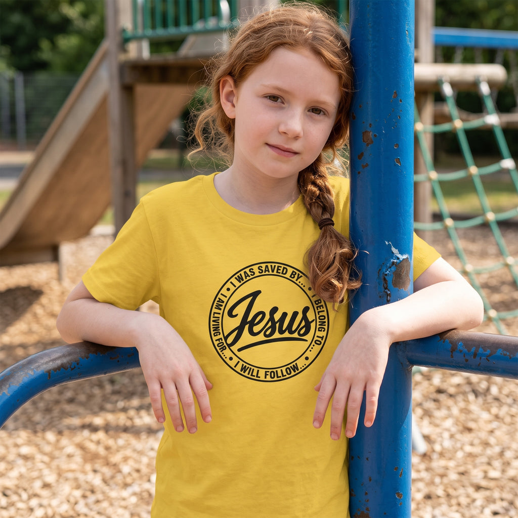 Kids - Jesus - I Will Follow... - Christian Graphic Tee