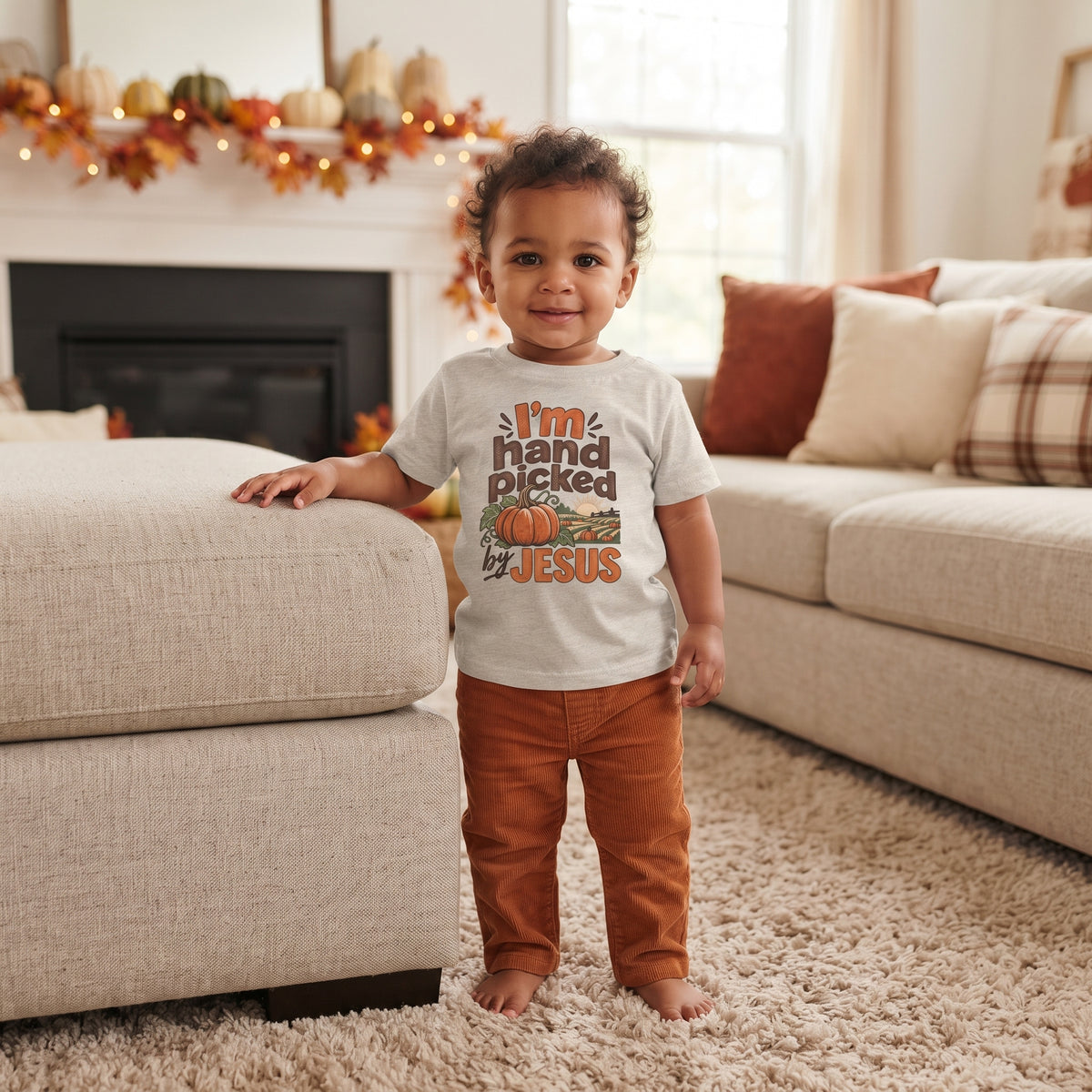 Infant - I'm Hand Picked by Jesus  - Jersey Tee (6 - 24 months)