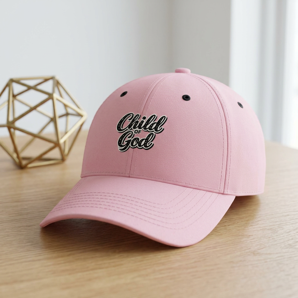 Child of God Youth Baseball Cap — Embroidered Christian Kids Hat