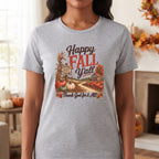 Happy Fall Y'all - Thank God for it All! - Women's Softstyle T‑Shirt