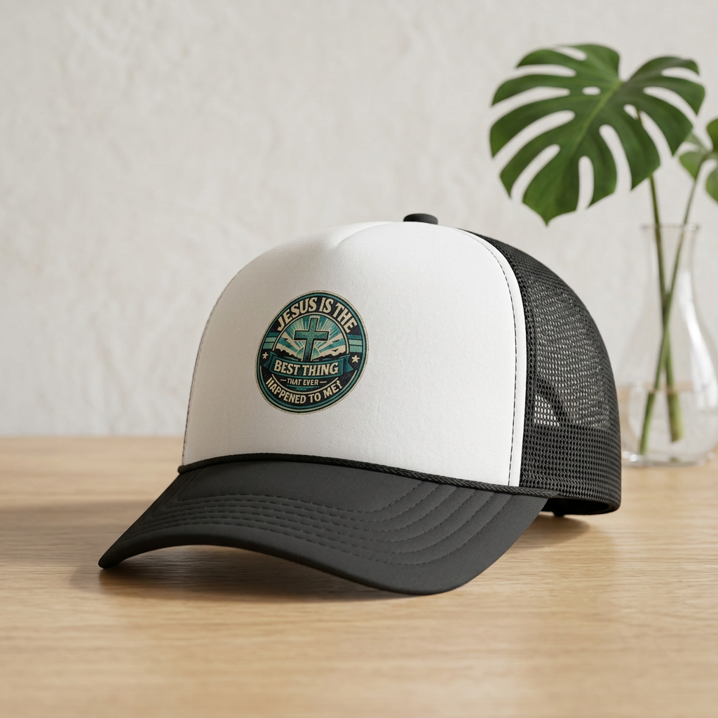 Jesus Is The Best Thing That Ever Happened To Me - Vintage Patch Cap
