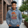 Fall for Jesus Hoodie — 'He Never Leaves' Autumn Christian Sweatshirt