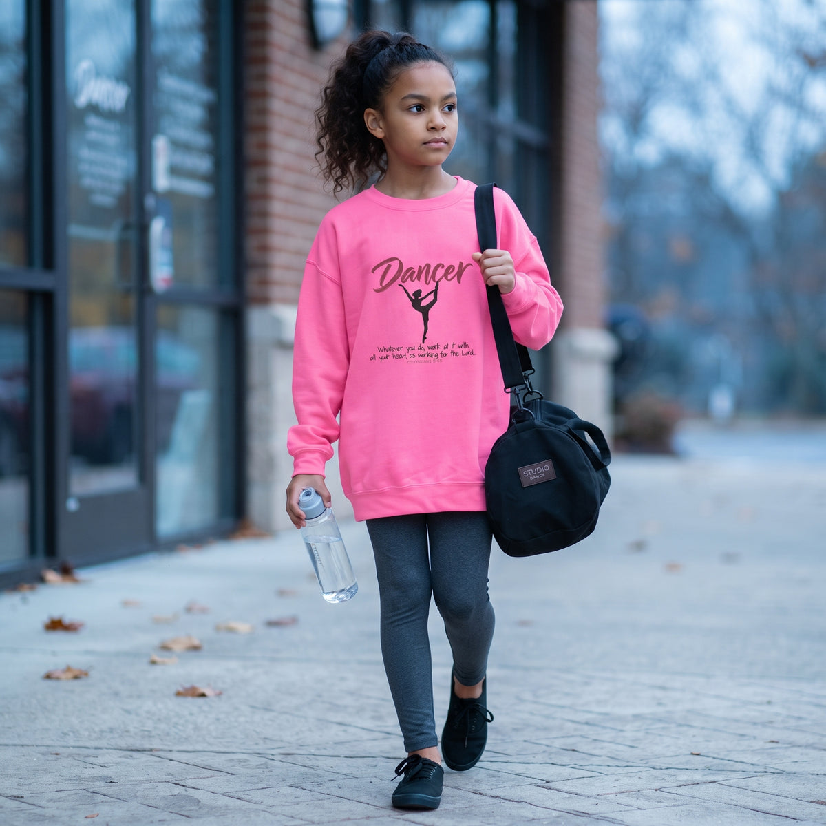Youth - Dancer - Whatever You Do, Do It As Unto the Lord Crewneck Sweatshirt