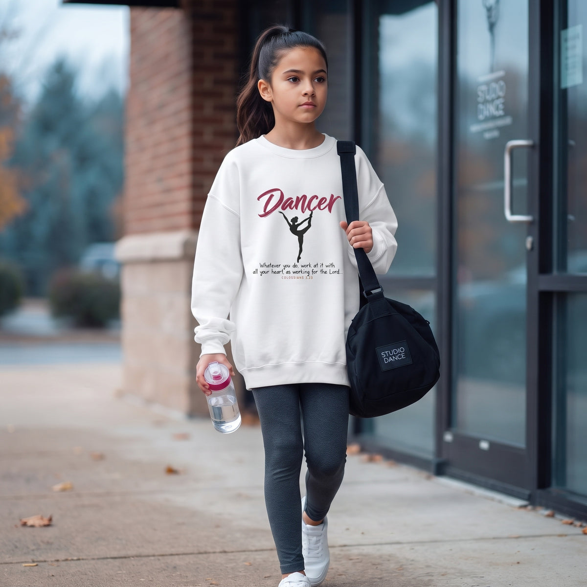 Youth - Dancer - Whatever You Do, Do It As Unto the Lord Crewneck Sweatshirt