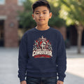 Youth - More Than a Conqueror - Graphic Crewneck Sweatshirt