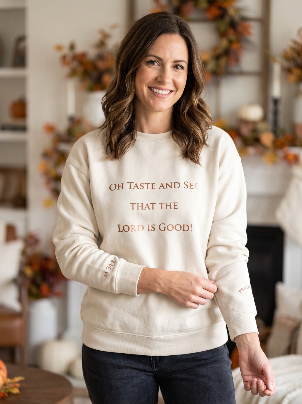 Oh Taste and See That the Lord Is Good - Soft Fleece Christian Sweatshirt