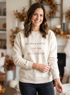 Oh Taste and See That the Lord Is Good - Soft Fleece Christian Sweatshirt