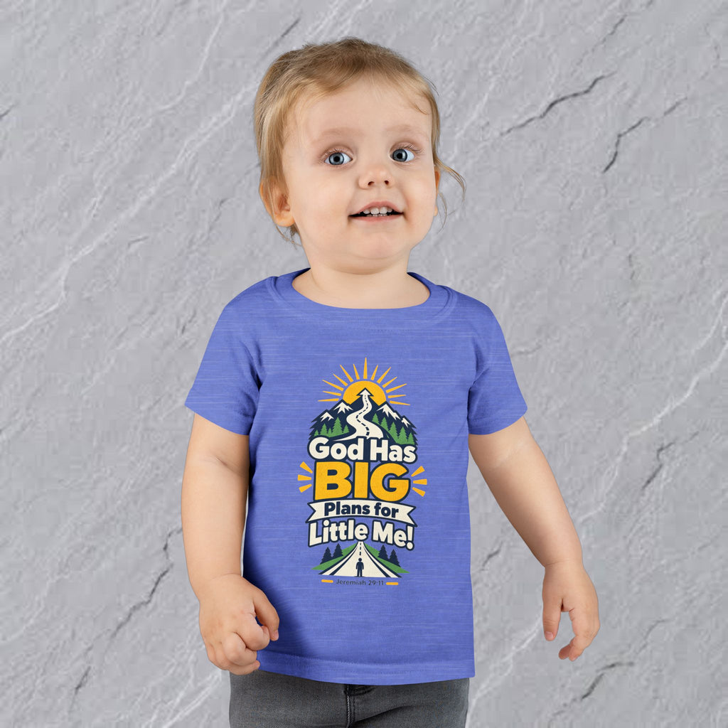 Toddler - God Has Big Plans for Little Me - Tee - Jeremiah 29:11