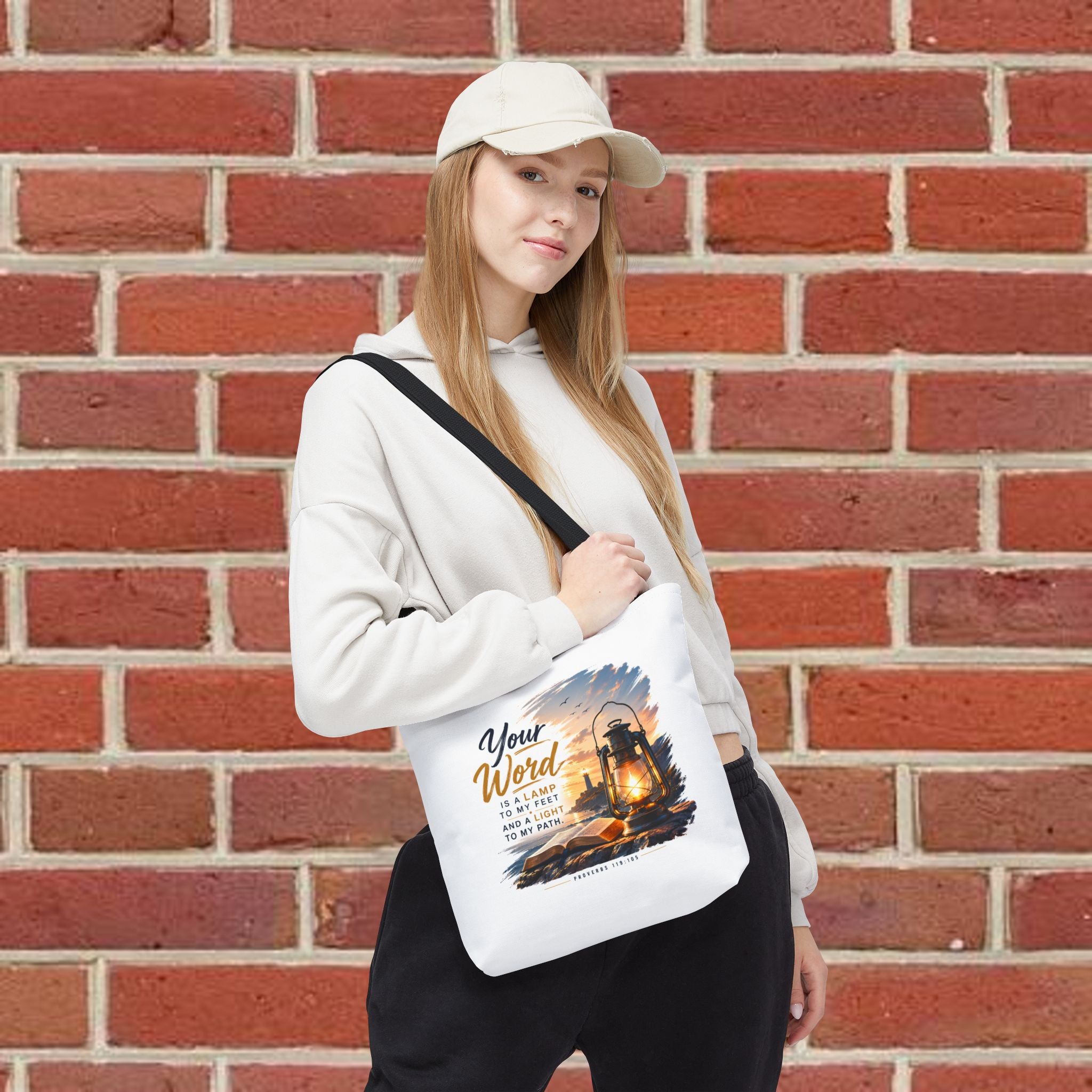 Your Word is a Lamp to My Feet - Tote Bag