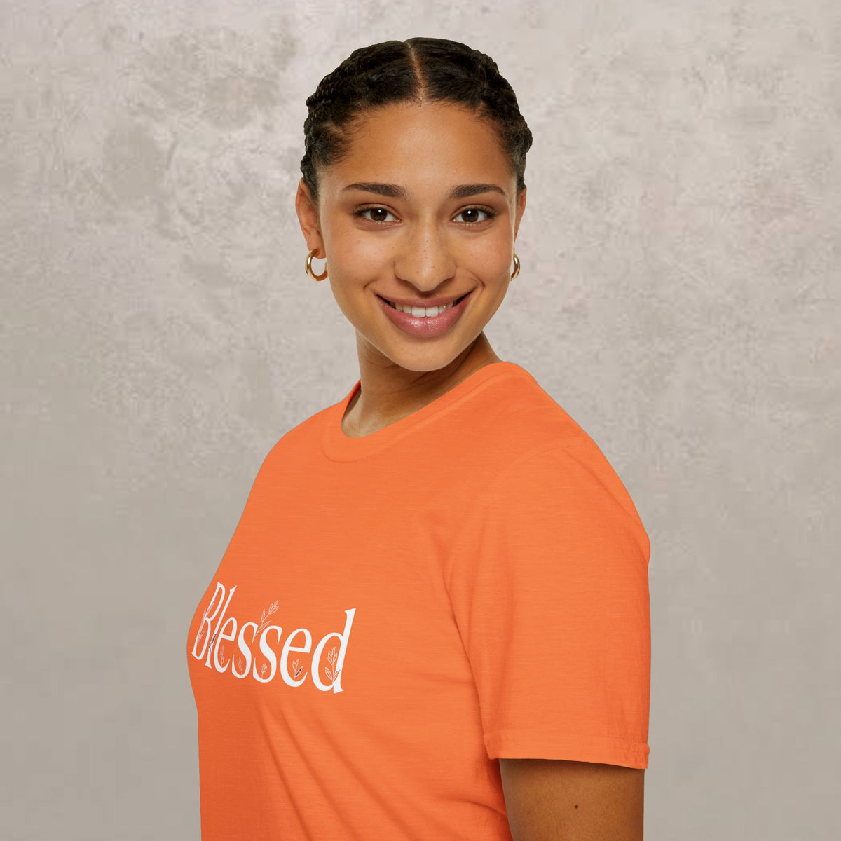Blessed Floral Logo  Women's T-Shirt