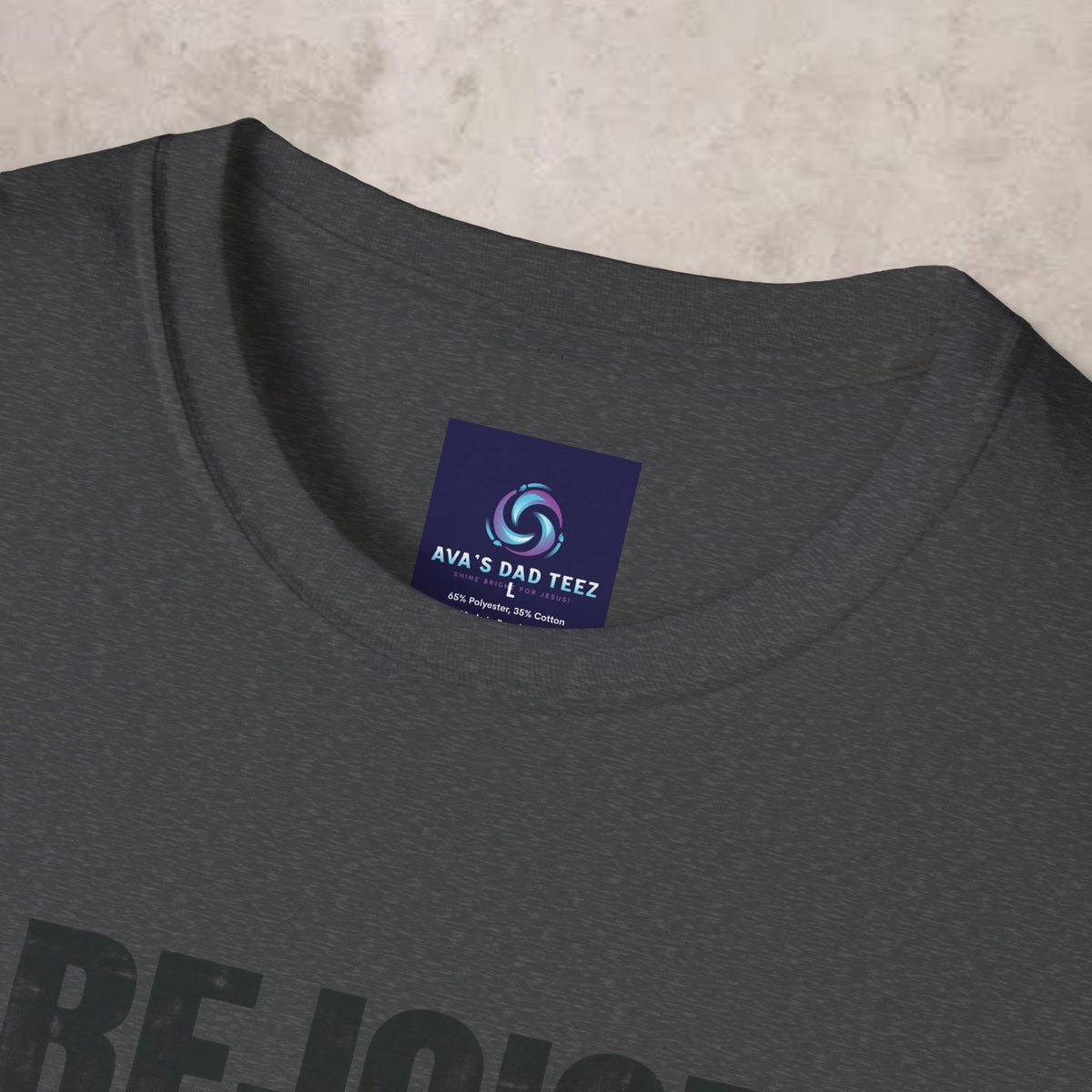 Rejoice in the Lord Always - Philippians 4:4 - Unisex Tee