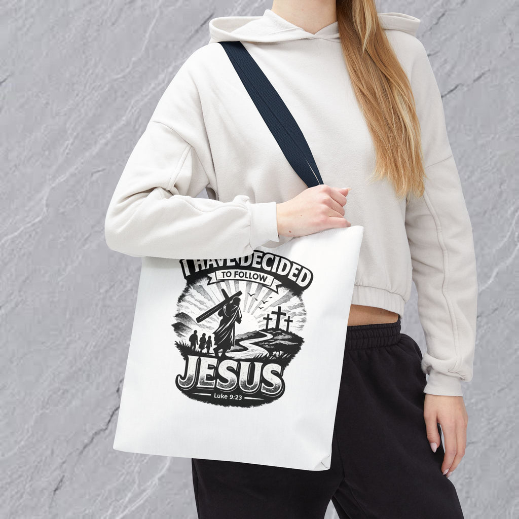 I Have Decided to Follow Jesus Tote Bag — Carryall