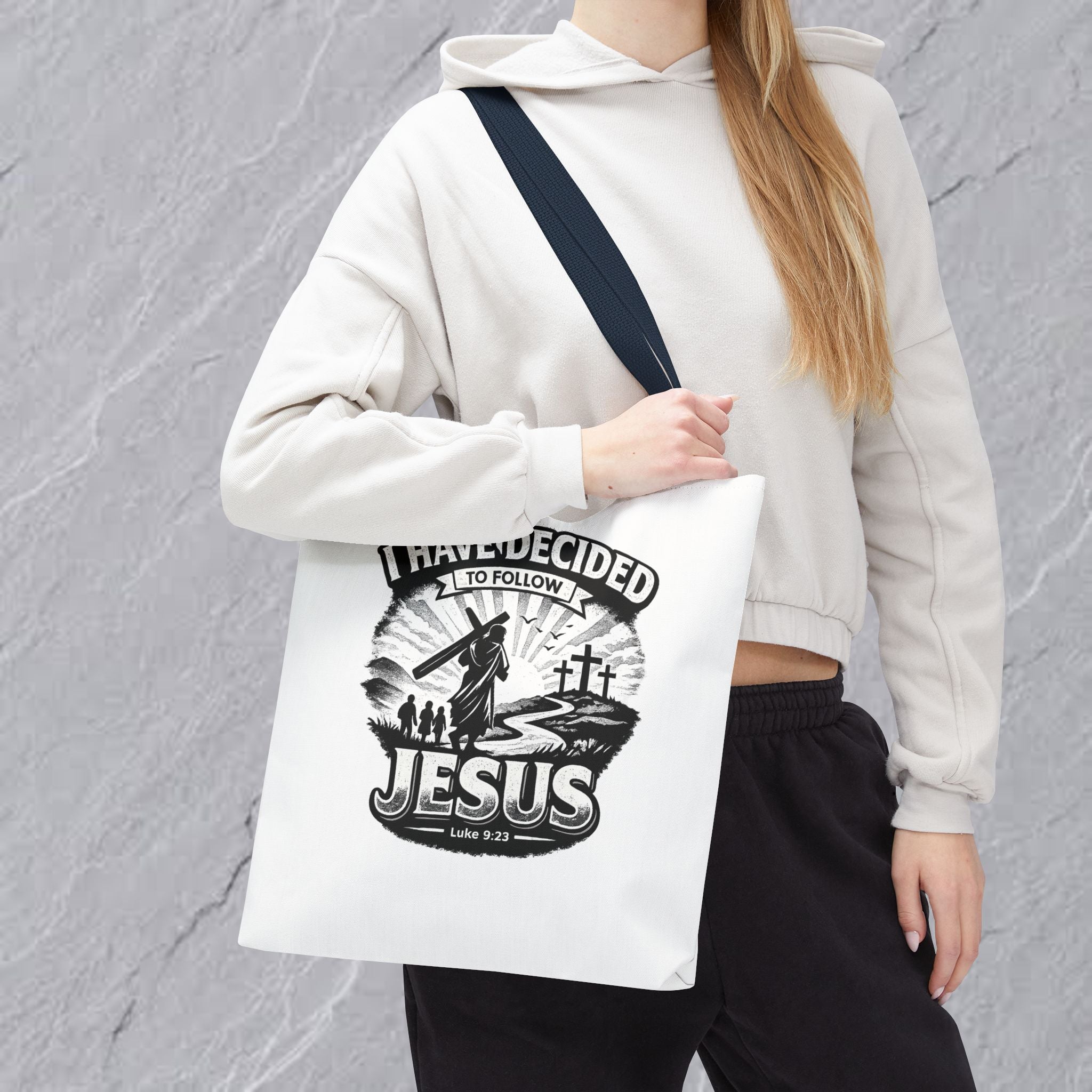 I Have Decided to Follow Jesus Tote Bag — Carryall