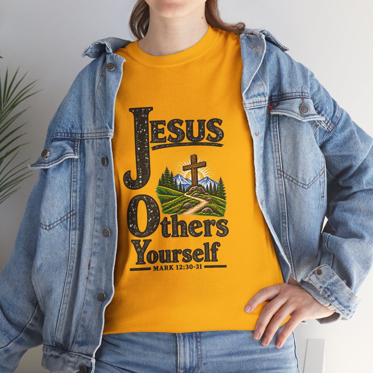 JOY - Jesus, Others, Yourself Tee — Mark 12:30-31