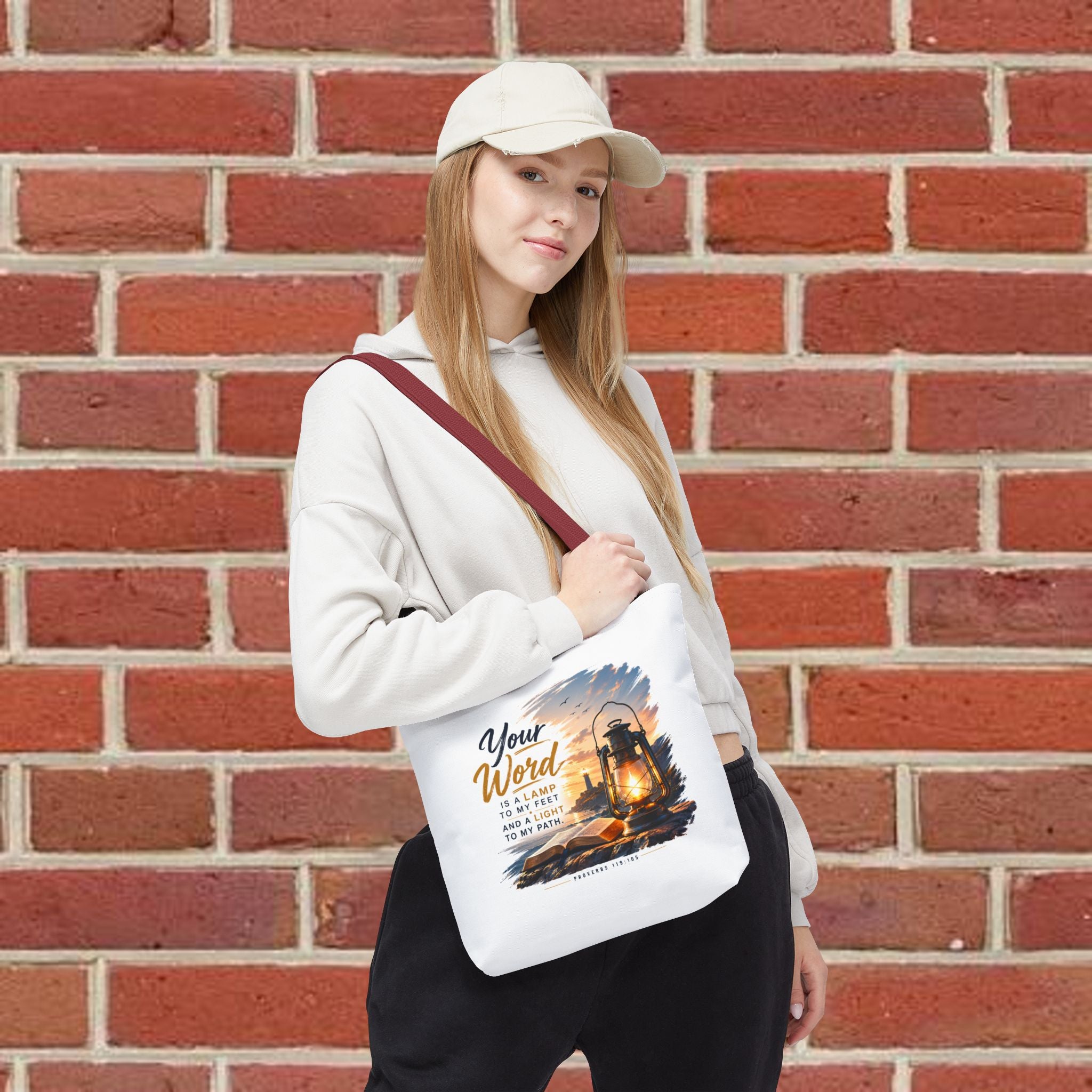 Your Word is a Lamp to My Feet - Tote Bag