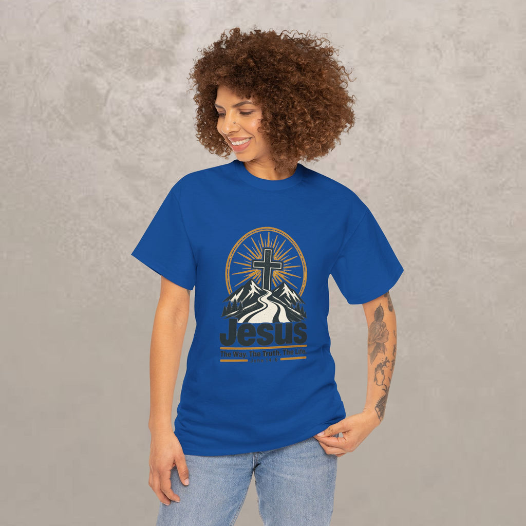 Jesus: The Way, The Truth, The Life - John 14:6 Unisex Graphic Tee