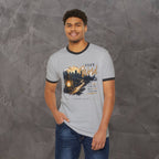 Your Word is a Lamp Skyline - Christian Ringer T-Shirt