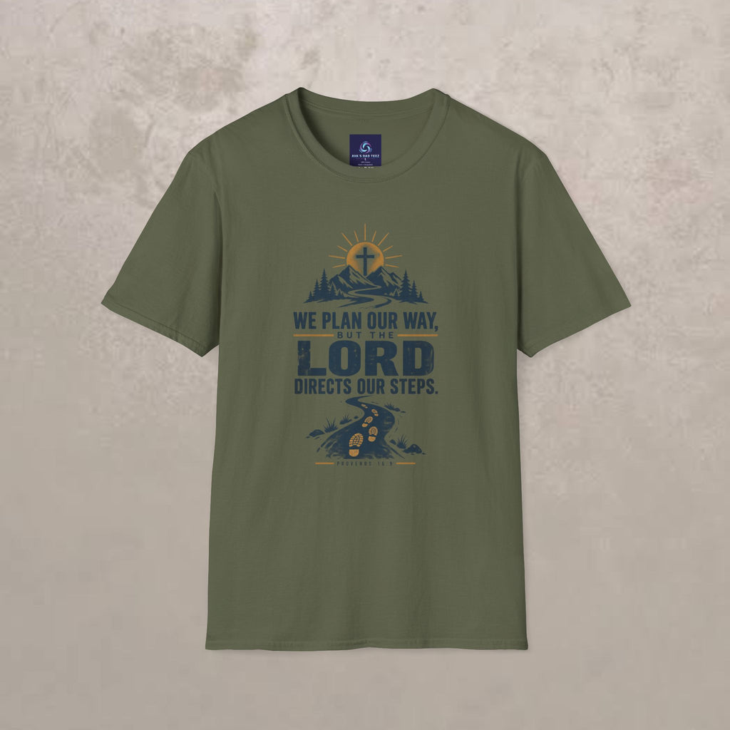 We Plan Our Way, But the Lord Directs Our Steps - Unisex Graphic Tee