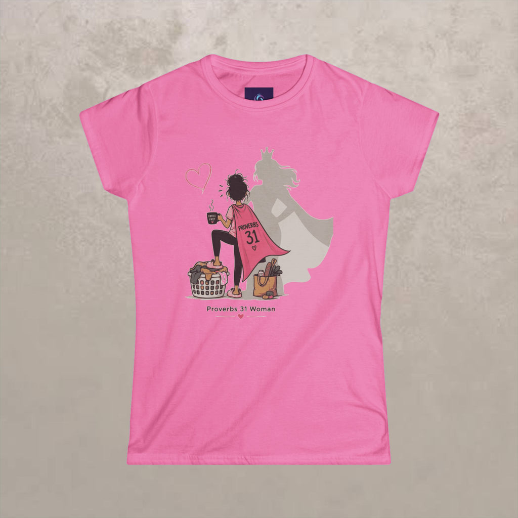 Proverbs 31 Woman Tee - Brunette