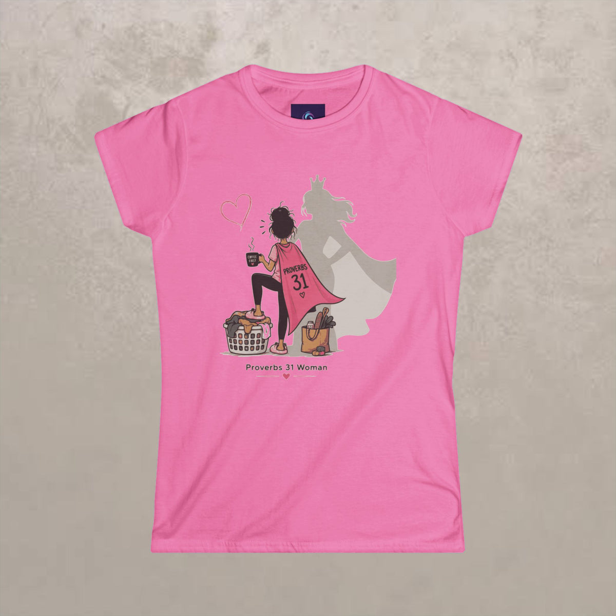 Proverbs 31 Woman Tee - Brunette