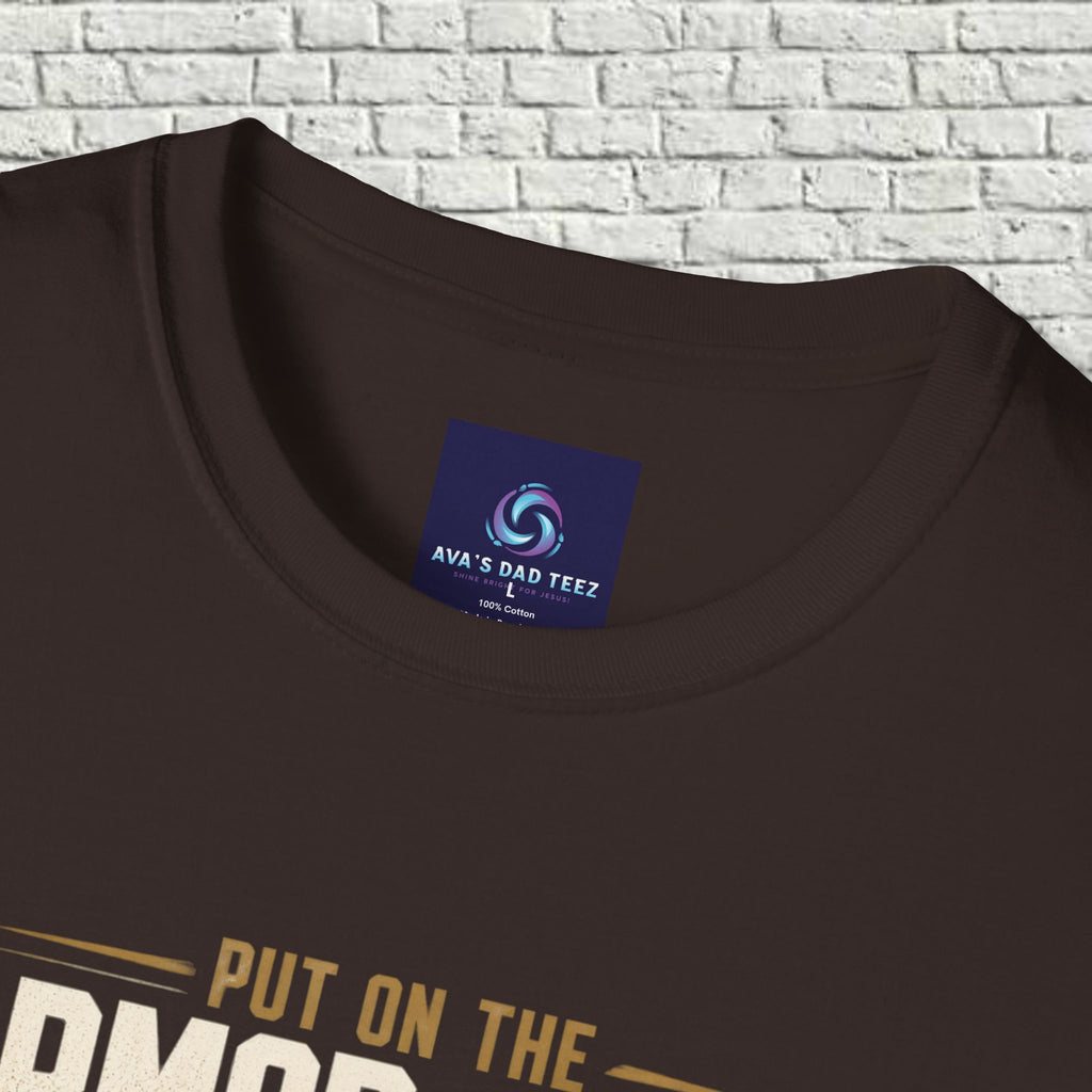 Put on the Armor of God  - Graphic Men's Tee Ephesians 6:10-17