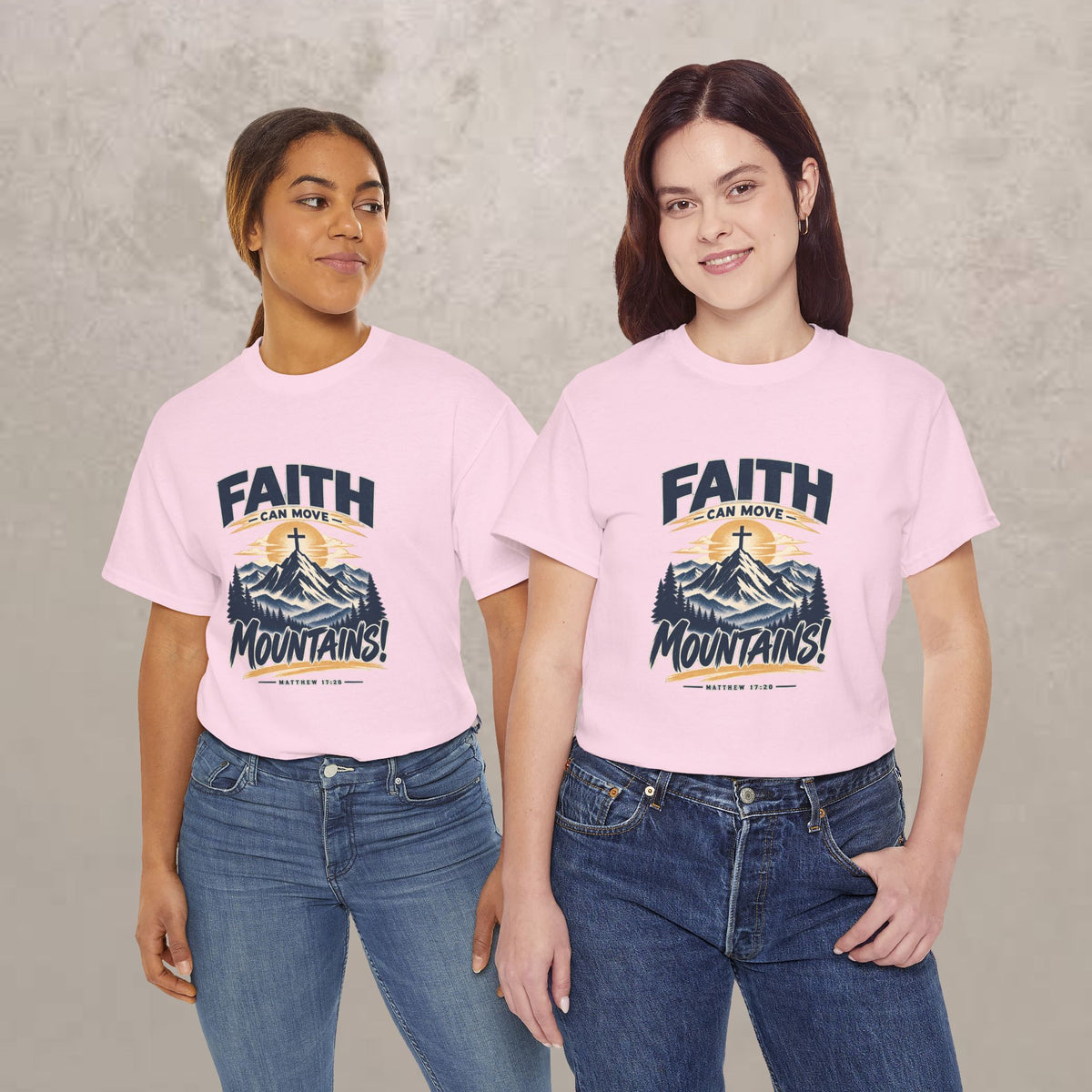 Faith Can Move Mountains Unisex Tee