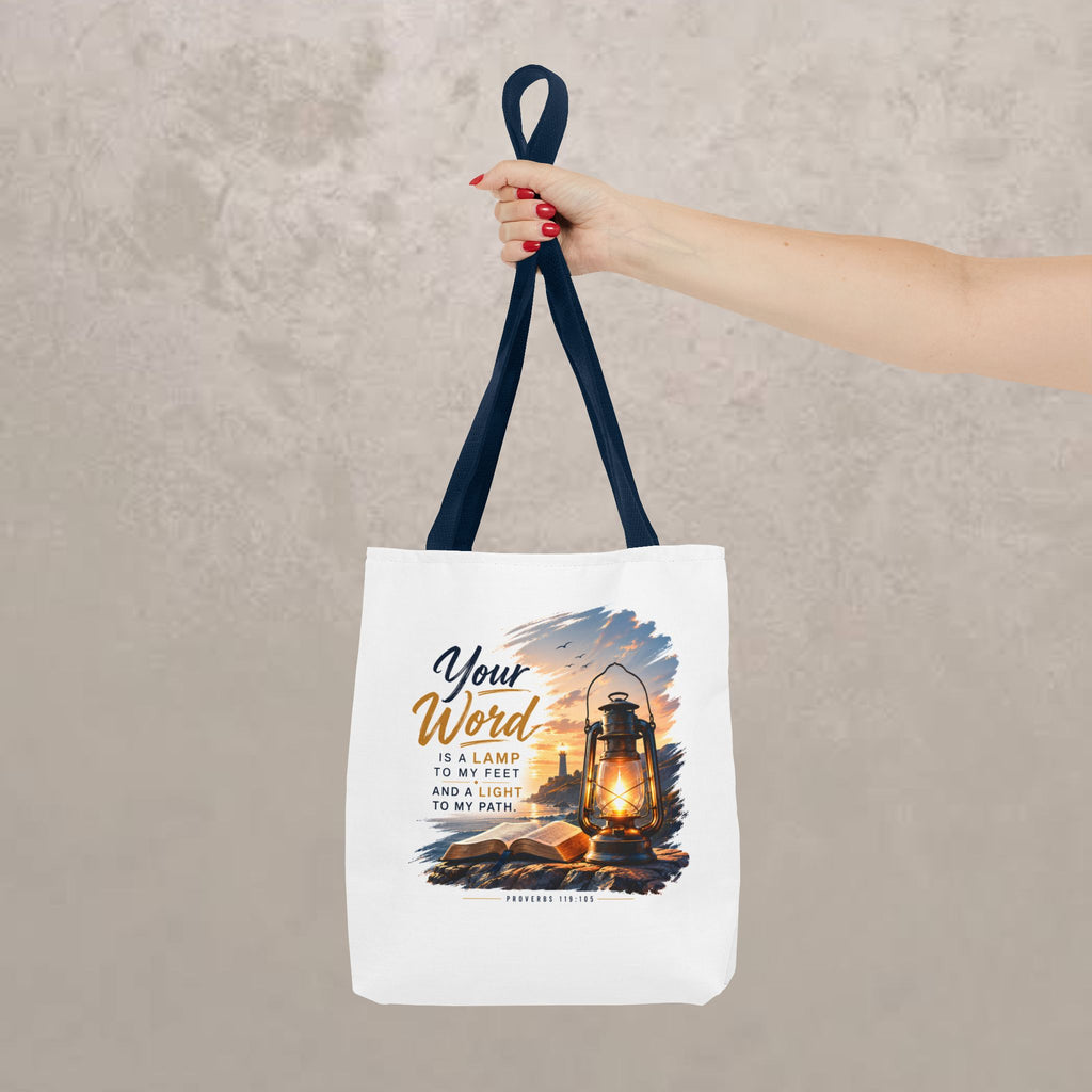 Your Word is a Lamp to My Feet - Tote Bag