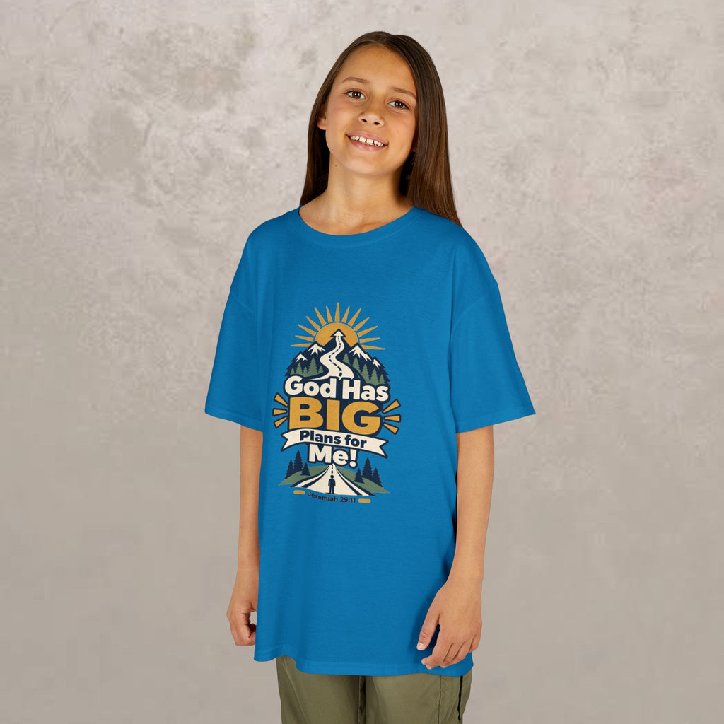 Kids - "God Has Big Plans for Me" Tee - Jeremiah 29:11