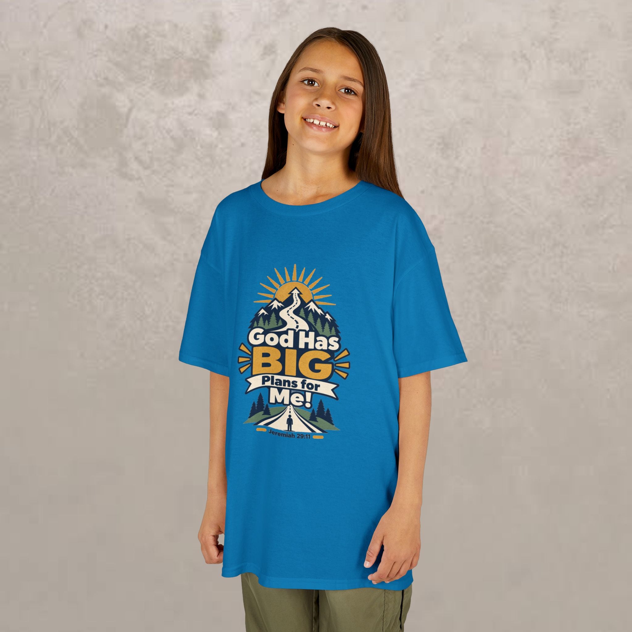 Kids - "God Has Big Plans for Me" Tee - Jeremiah 29:11