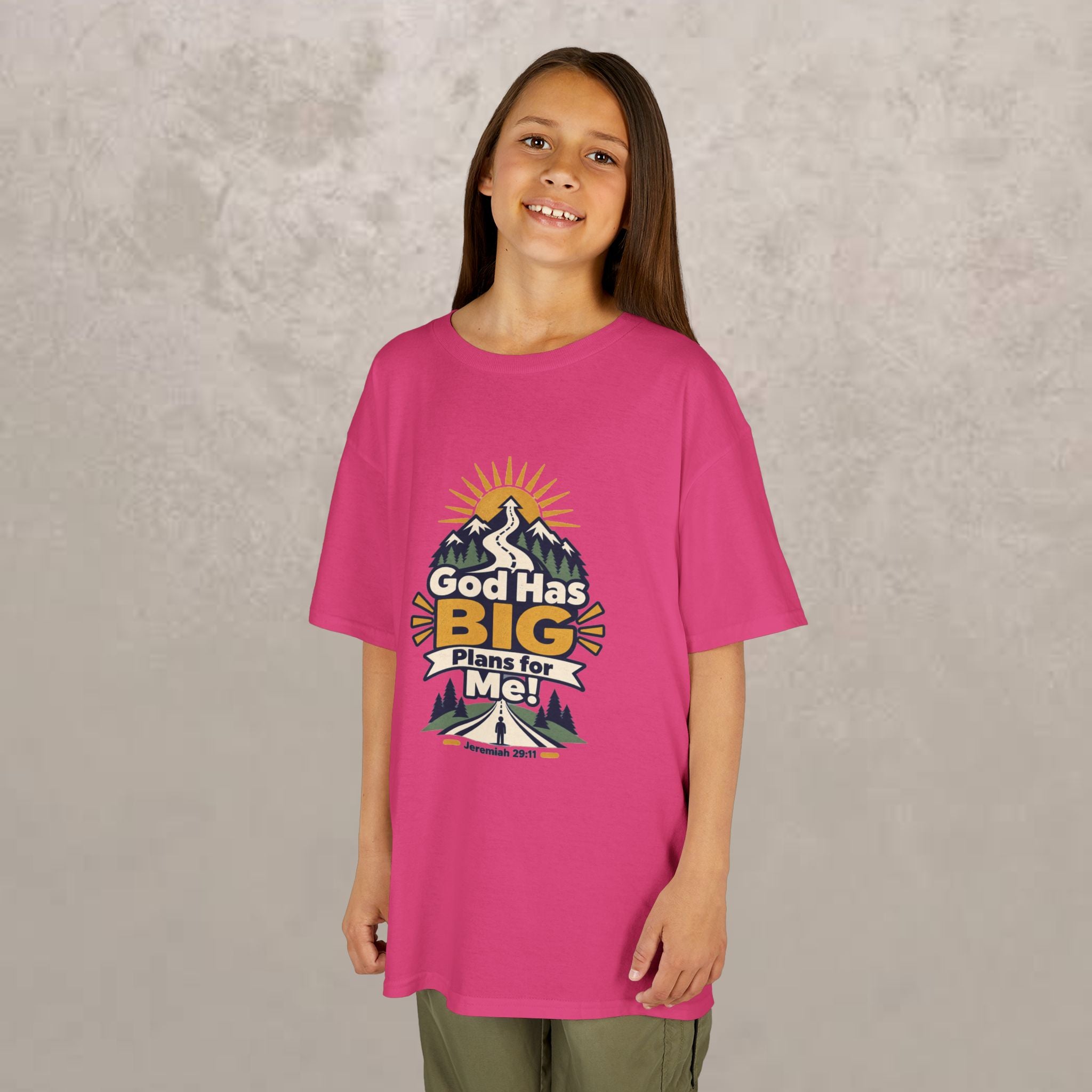 Kids - "God Has Big Plans for Me" Tee - Jeremiah 29:11