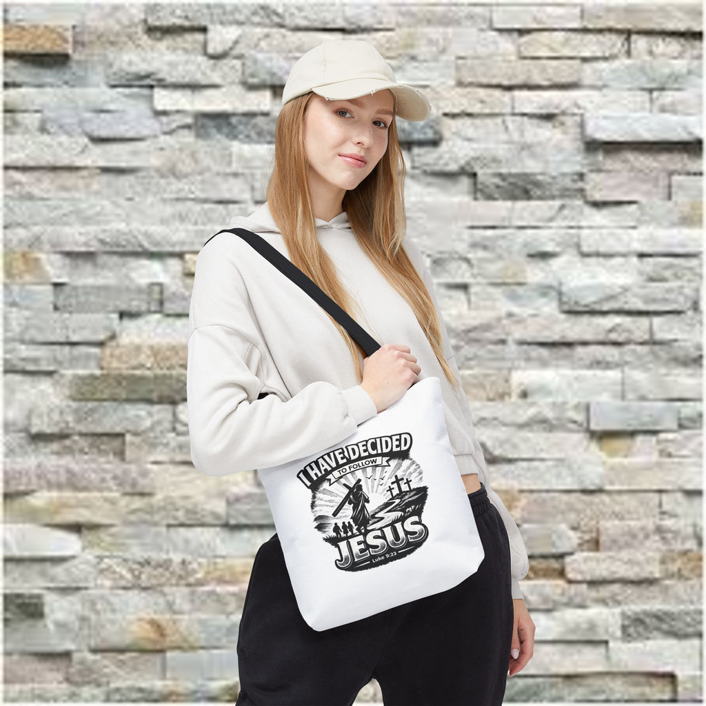 I Have Decided to Follow Jesus Tote Bag — Carryall