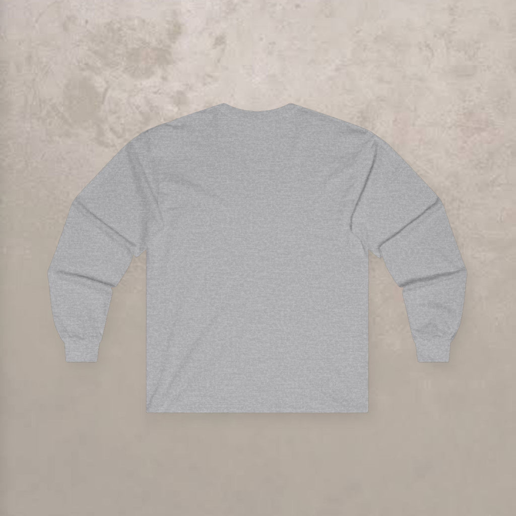 Adult - Happy Fall Y'all - Autumn Leaves Pumpkin Long Sleeve Tee
