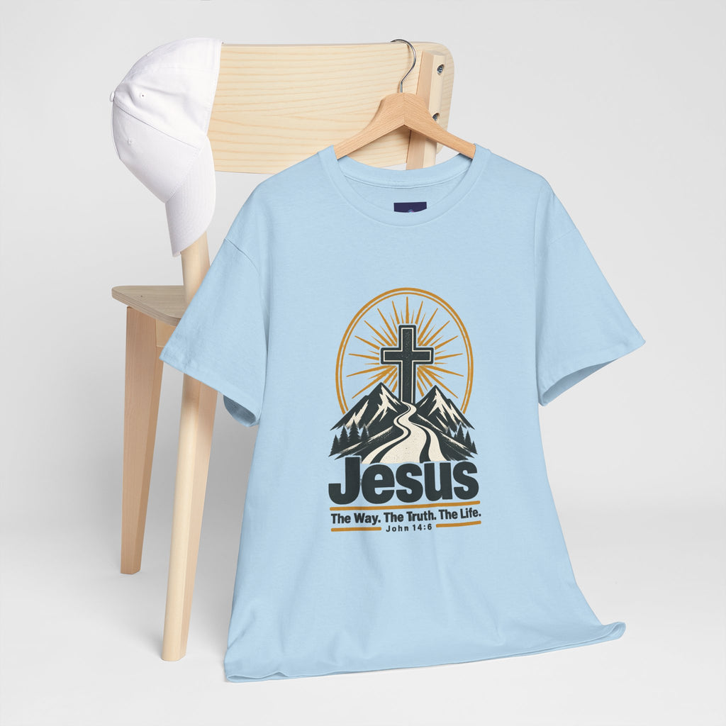 Jesus: The Way, The Truth, The Life - John 14:6 Unisex Graphic Tee